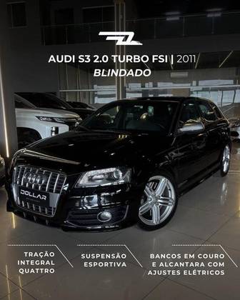 AUDI S3 2.0 TFSI SPORTBACK QUATTRO GASOLINA 4P S-TRONIC AUDI S3 2.0 TFSI SPORTBACK QUATTRO GASOLINA 4P S-TRONIC